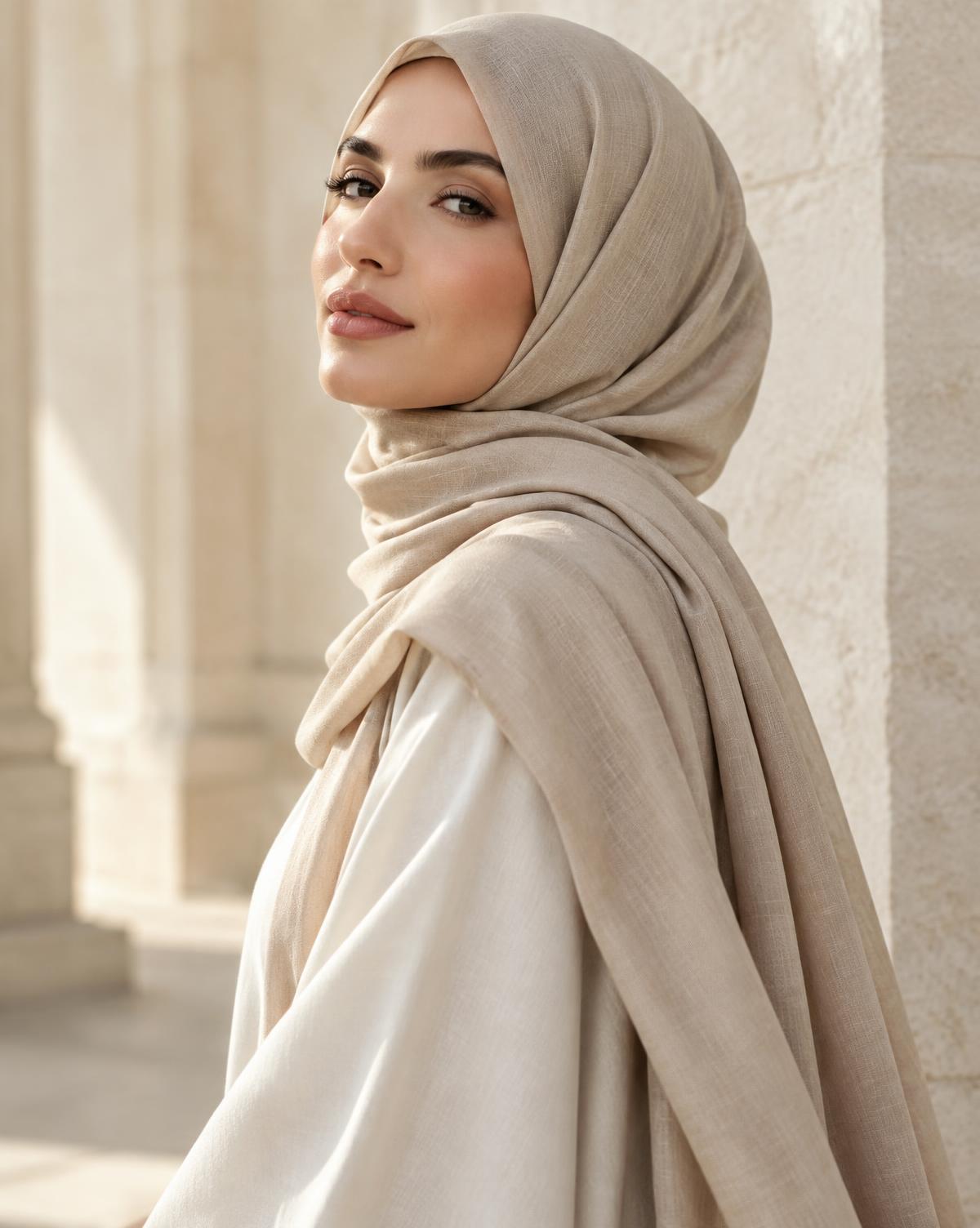 Zachte hijab